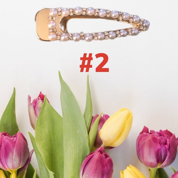 🌹GORGEOUS BLING HAIR CLIPS ALL 5 FOR $35 😊🌹😍💋 - Picture 4 of 9